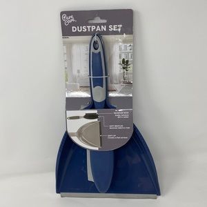 Pure Care 14” Easy Clean Dustpan‎ Set NWT
